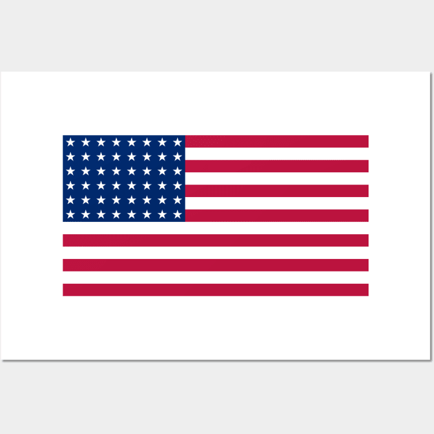 48-star Classic US Flag Wall Art by MrFranklin